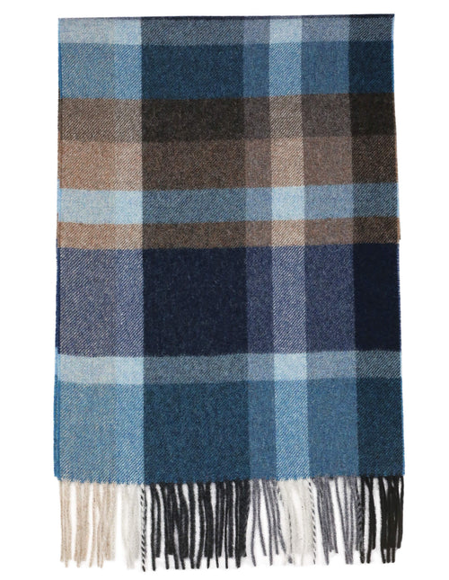 DÉCLIC Aosta Check Scarf - Teal