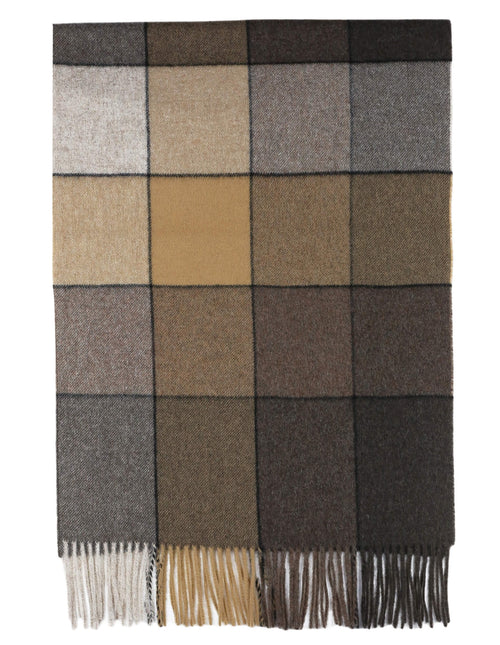 DÉCLIC Sandrio Check Scarf - Brown