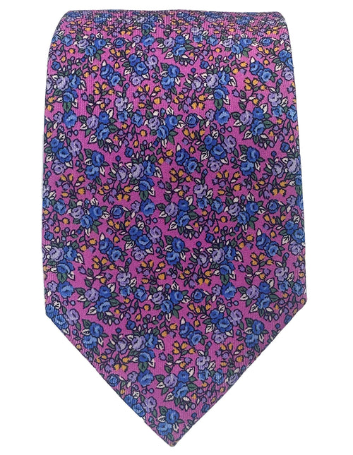 CANTINI Omero Floral Tie - Pink