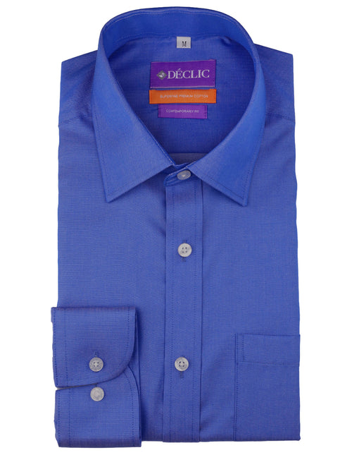 DÉCLIC Kismet Texture Shirt - Royal