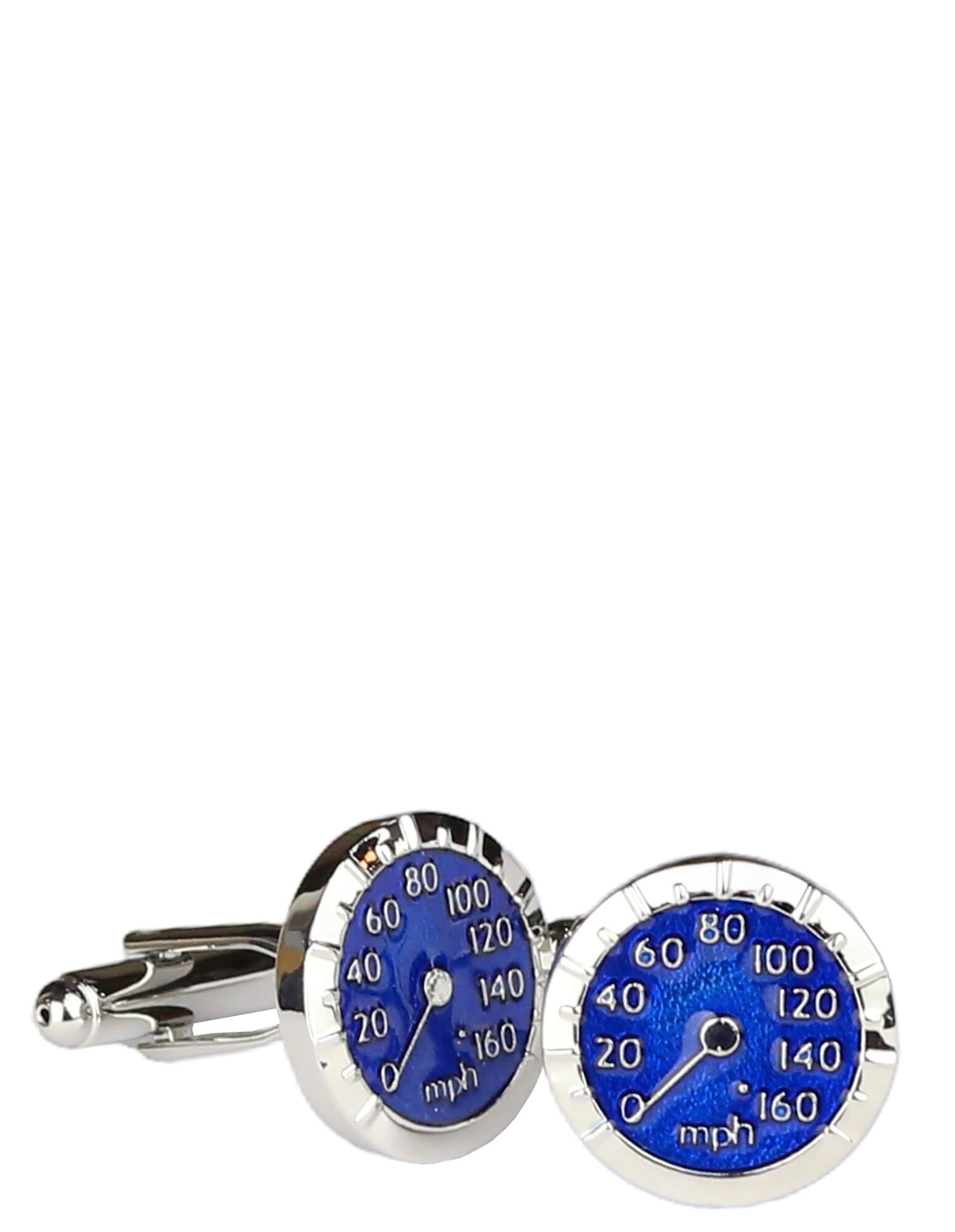 DÉCLIC Spedometer Cufflink - Blue
