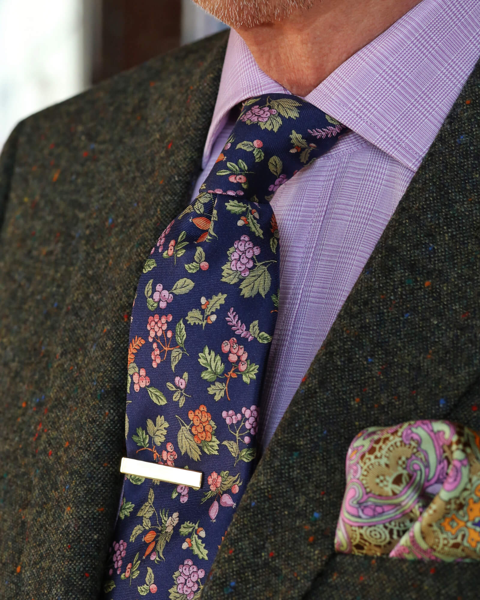 DÉCLIC Tilbury Check Shirt - Mauve