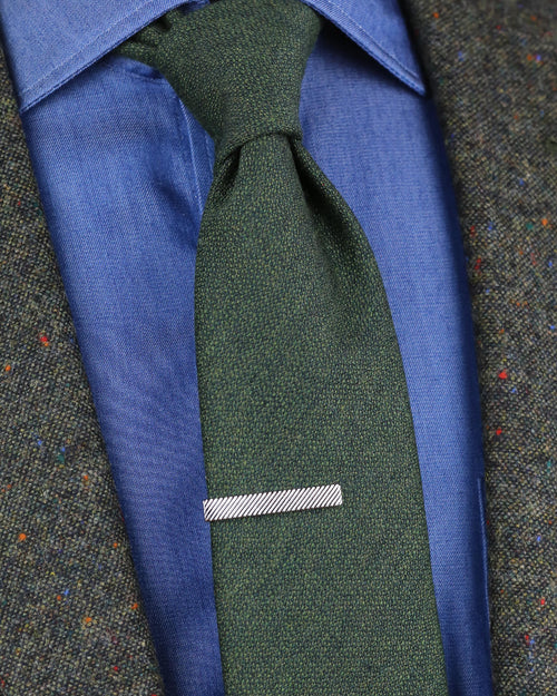 DÉCLIC Ribbed Short Tie Bar