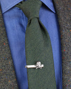 DÉCLIC Skull X Tie Bar - Silver