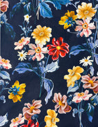 DÉCLIC Liberty Barbara Covington Print Shirt - Navy