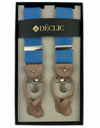 DÉCLIC Heritage Weave 36mm 2-in-1 Braces - Aqua