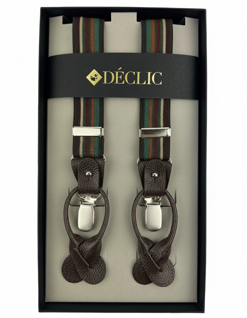 DÉCLIC Multi-Stripe 25mm 2-in-1 Braces - Assorted