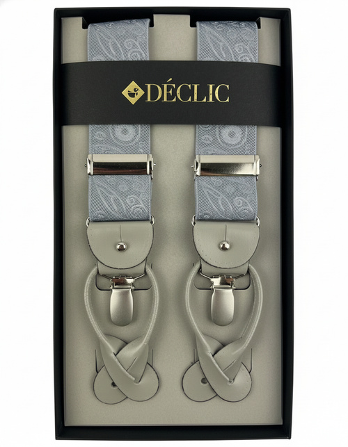 DÉCLIC Paisley 36mm 2-in-1 Braces - Grey