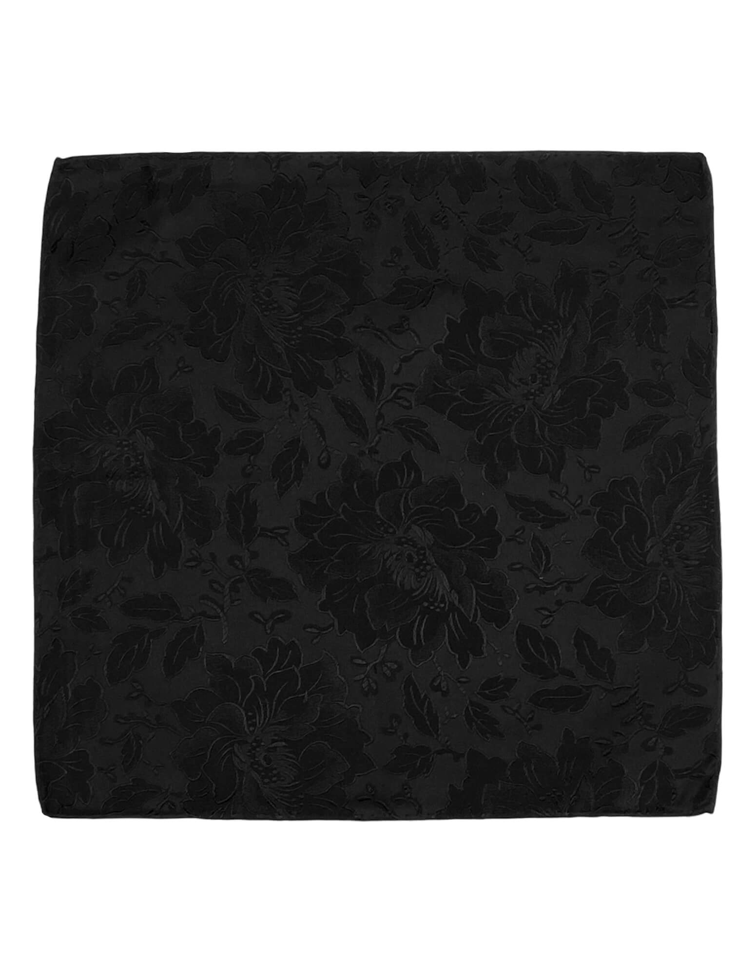 DÉCLIC Fable Pocket Square - Black