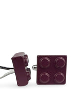 DÉCLIC Brick Cufflink - Purple