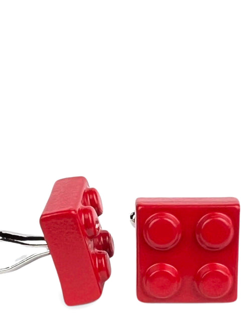 DÉCLIC Brick Cufflink - Red