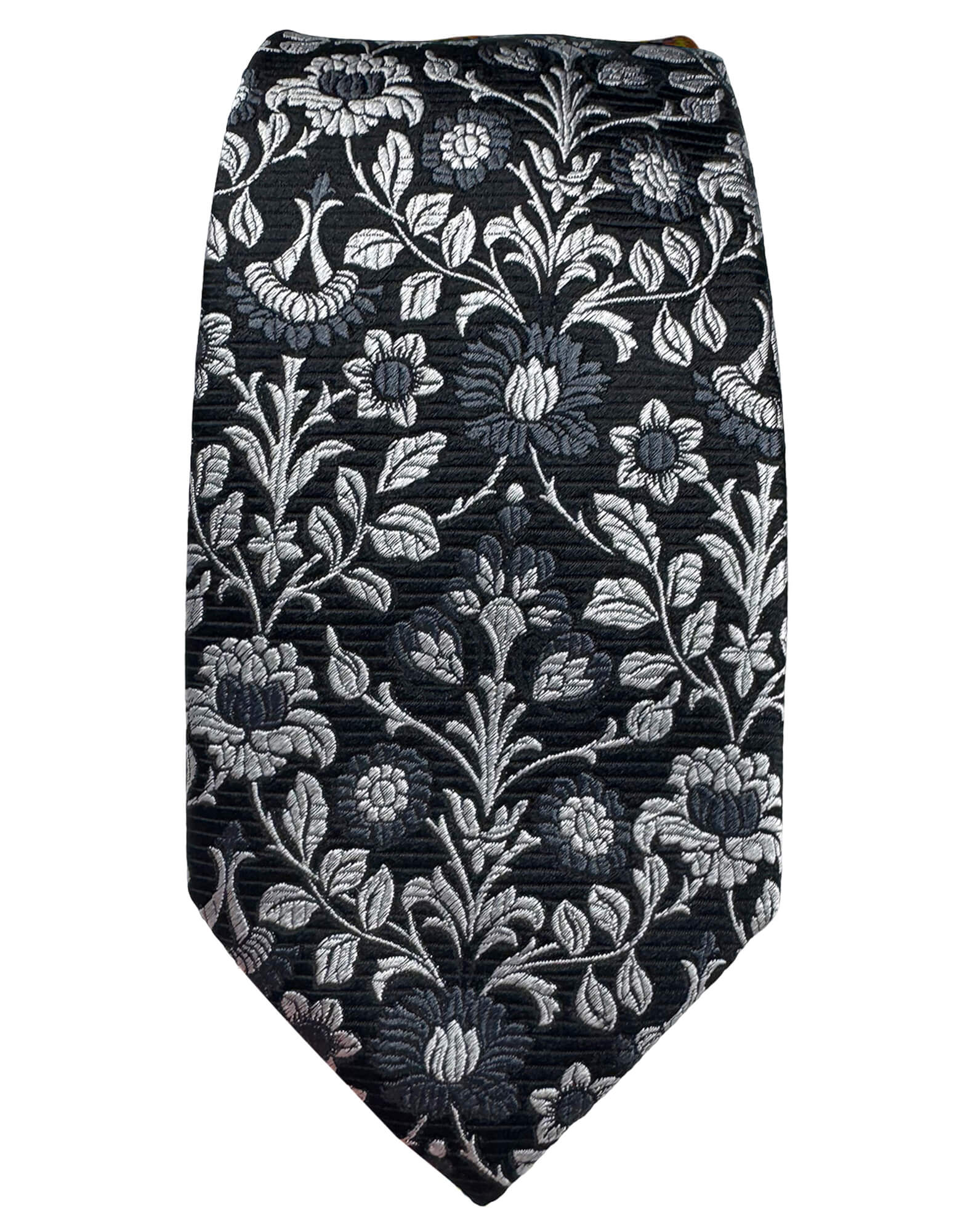 DÉCLIC Jaco Floral Tie - Black