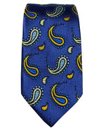 DÉCLIC Medici Paisley Tie - Blue