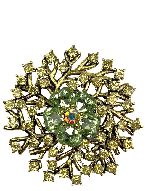 DÉCLIC Celtic Wreath Pin - Gold