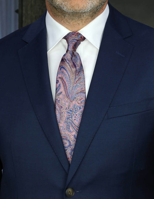 DÉCLIC Cefalu Paisley Tie - Pink