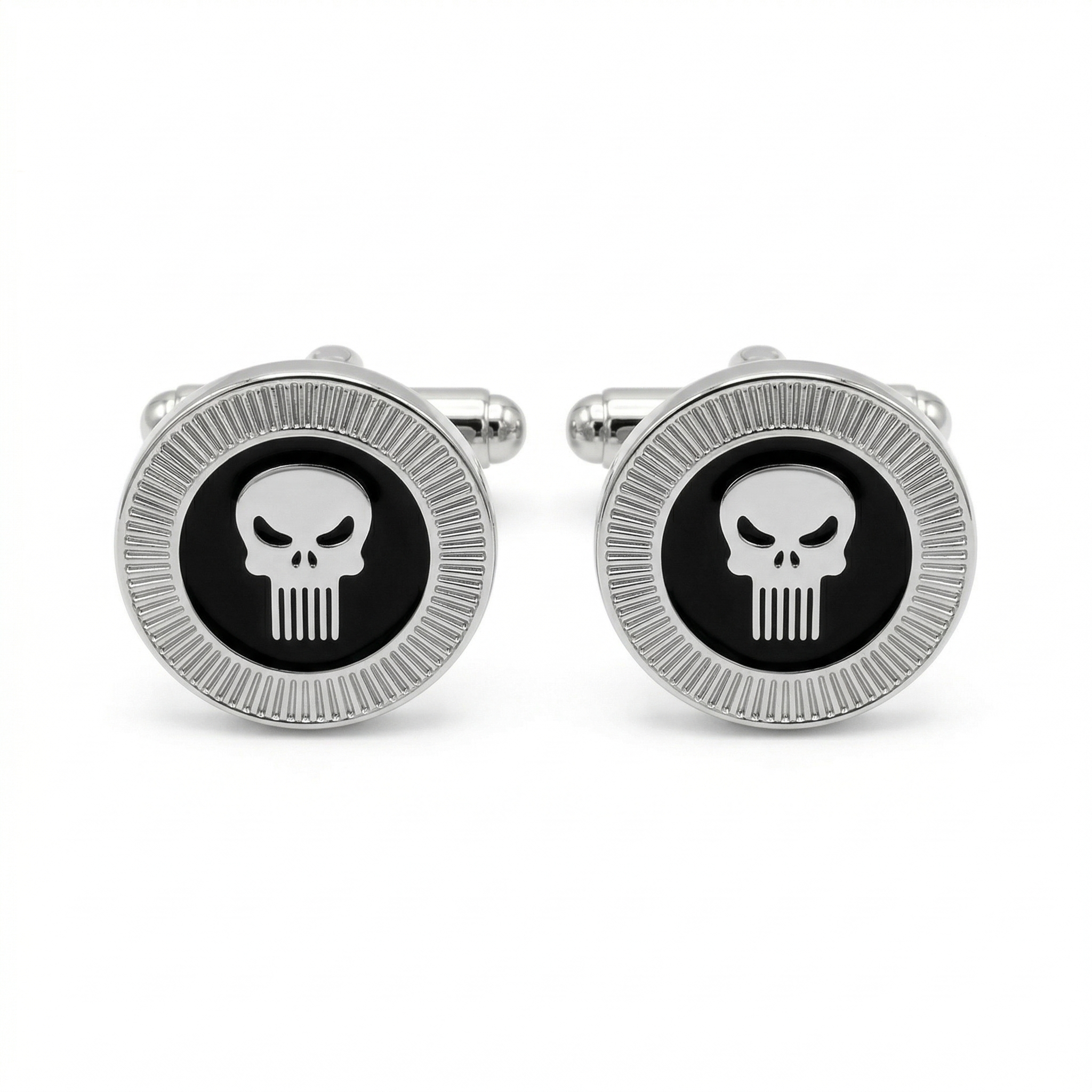 DÉCLIC Punisher Logo Cufflink