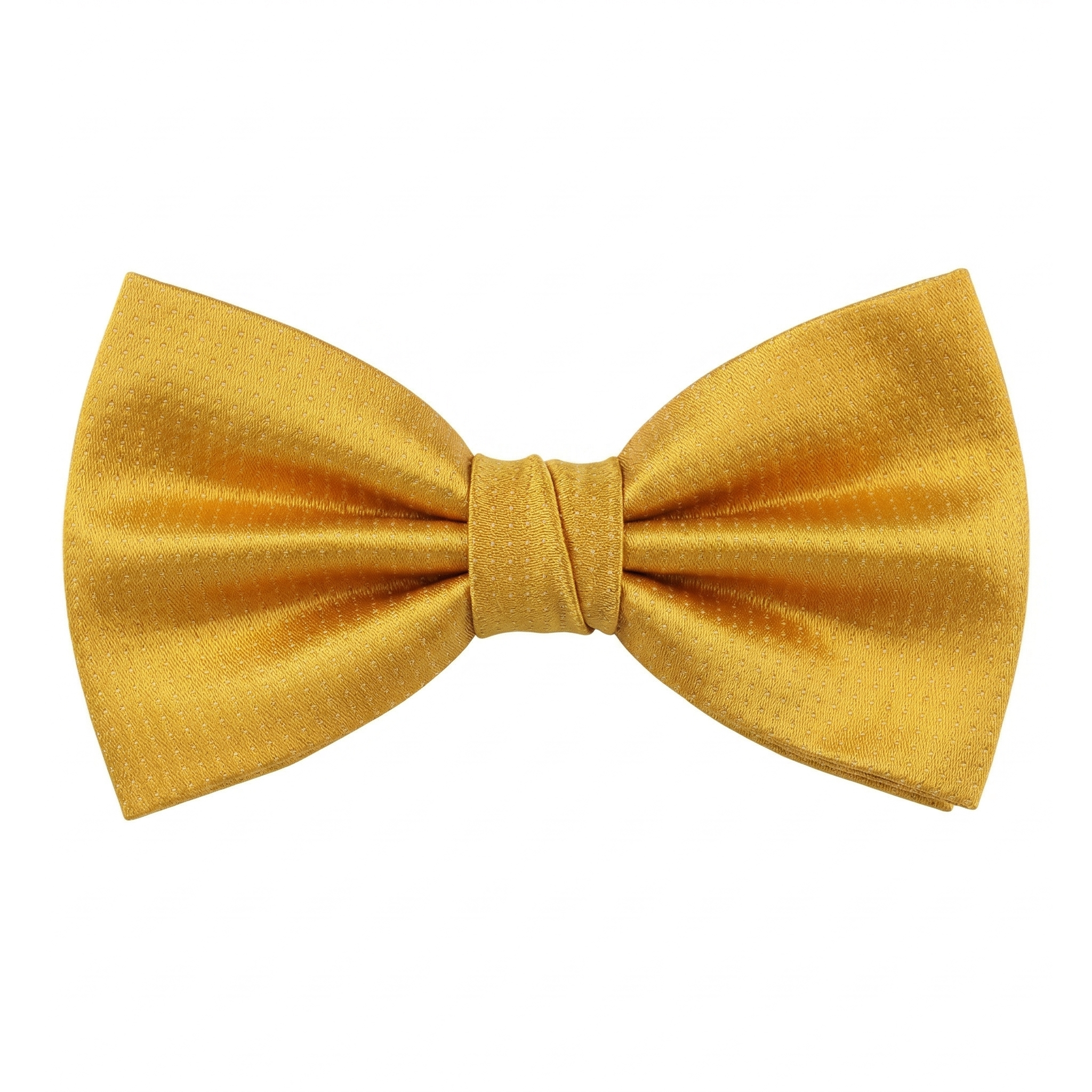 DÉCLIC Classic Microdot Bow Tie - Yellow