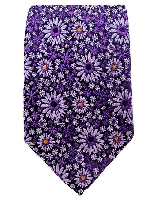 DÉCLIC Sammy Floral Tie - Purple