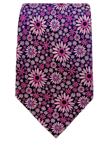 DÉCLIC Kontur Floral Tie - Black