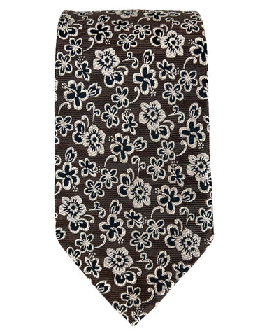 DÉCLIC Palermo Linen Tie - Navy