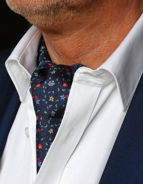 DÉCLIC Lugo Floral Ascot - Navy