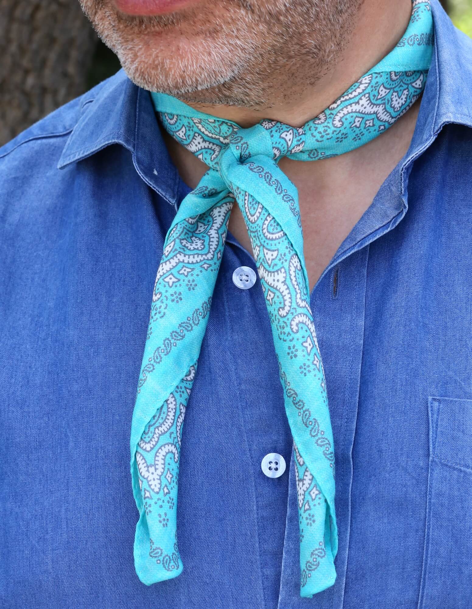 CANTINI Egidio Bandana - Aqua