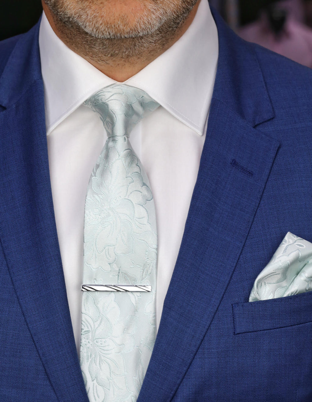 DÉCLIC Fable Floral Tie - Mint