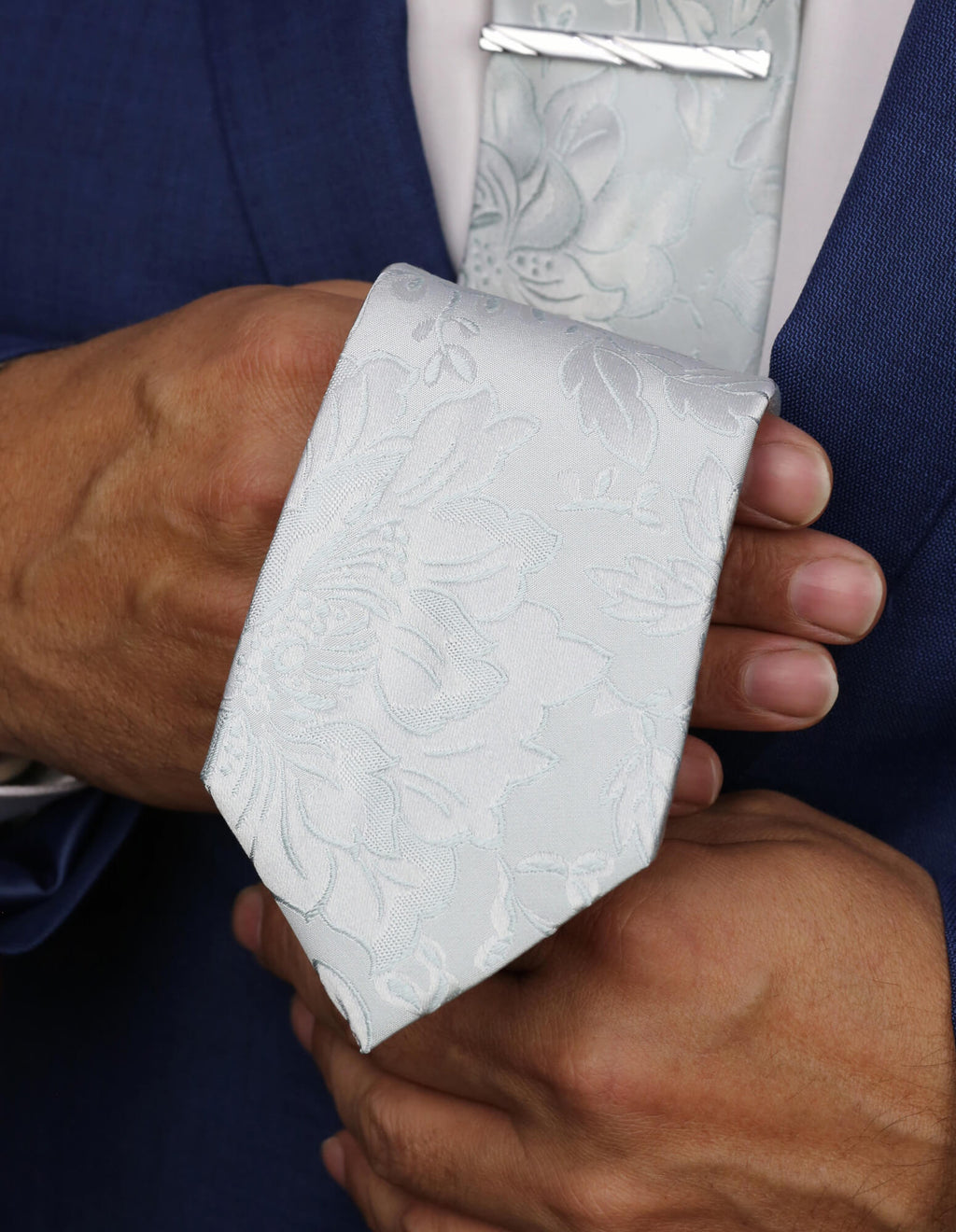 DÉCLIC Fable Floral Tie - Mint