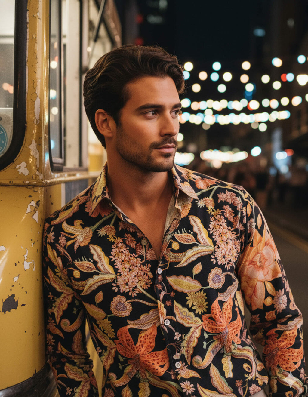 DÉCLIC Liberty Garden of Reverie Print Shirt - Black