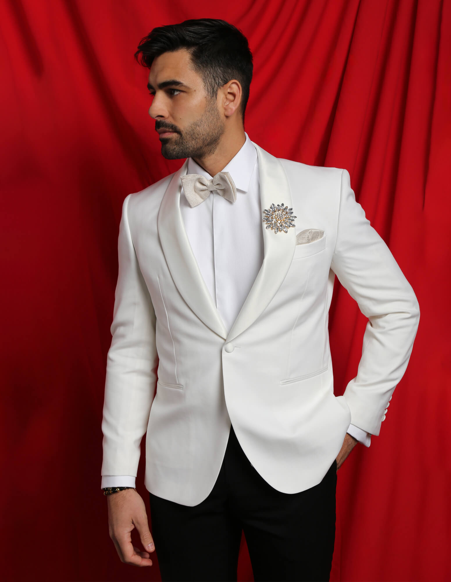 DÉCLIC Palermo Bow Tie - Sand