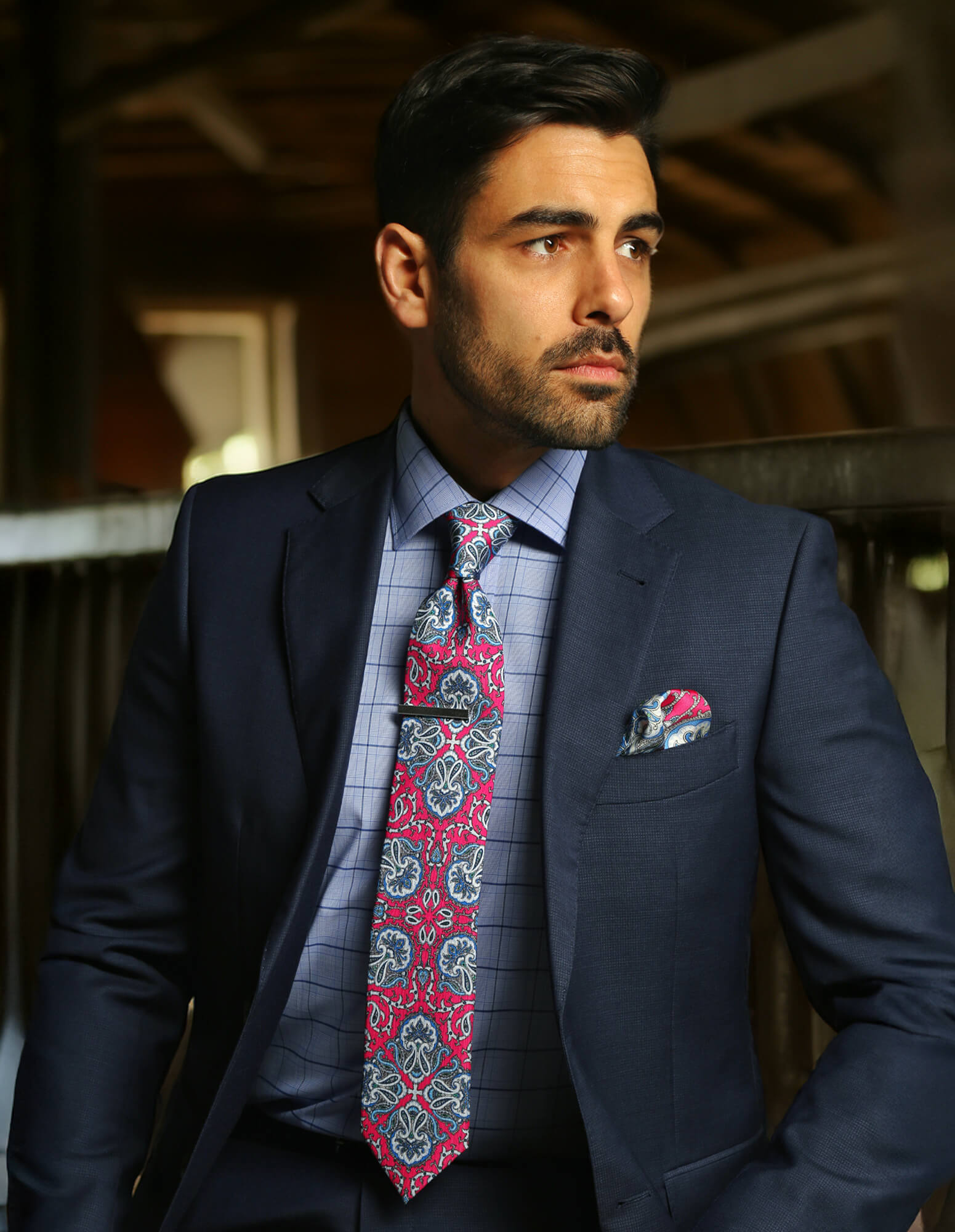 DÉCLIC Harrow Check Shirt - Blue