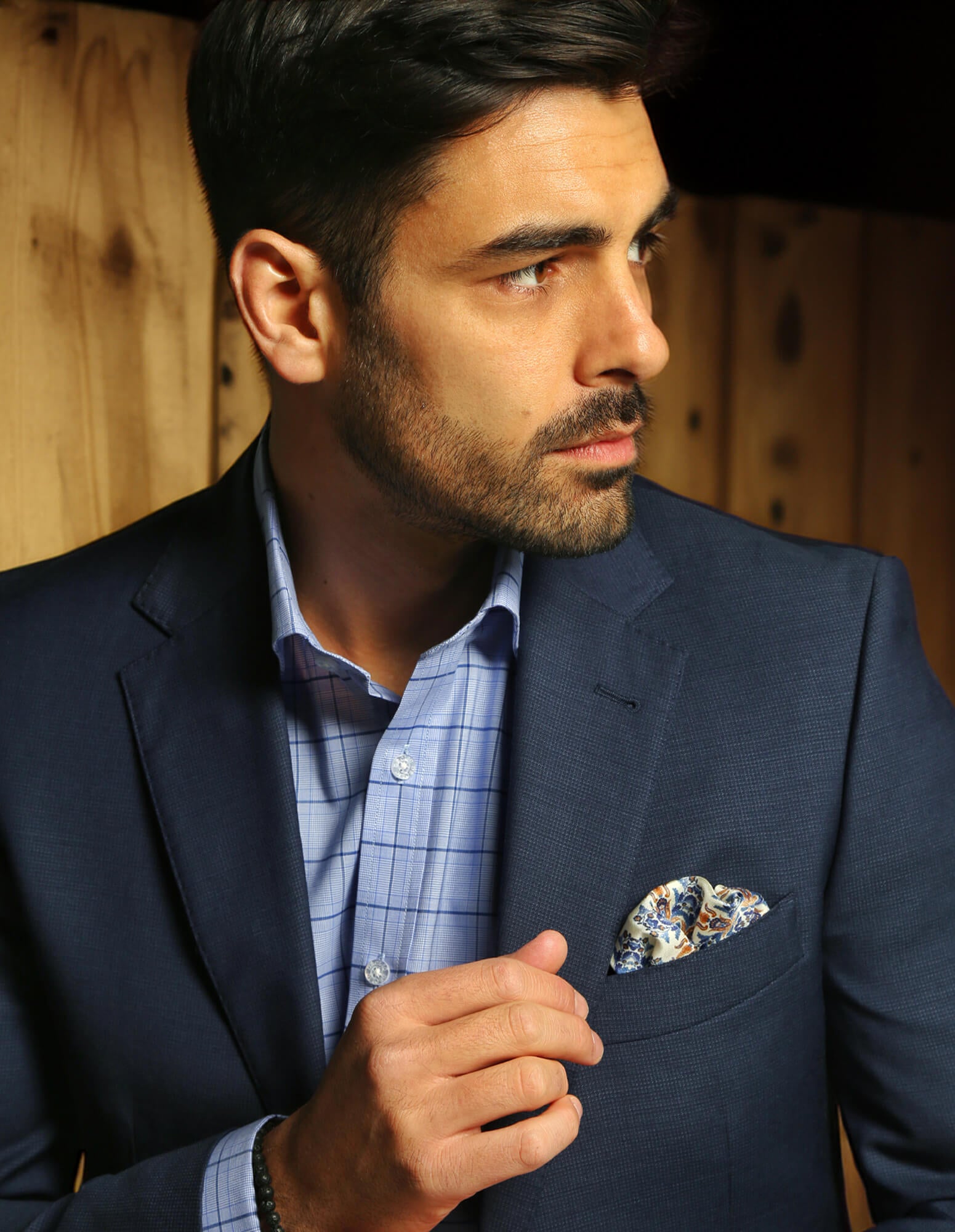 DÉCLIC Harrow Check Shirt - Blue