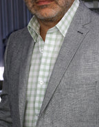 DÉCLIC Kindling Check Shirt - Green