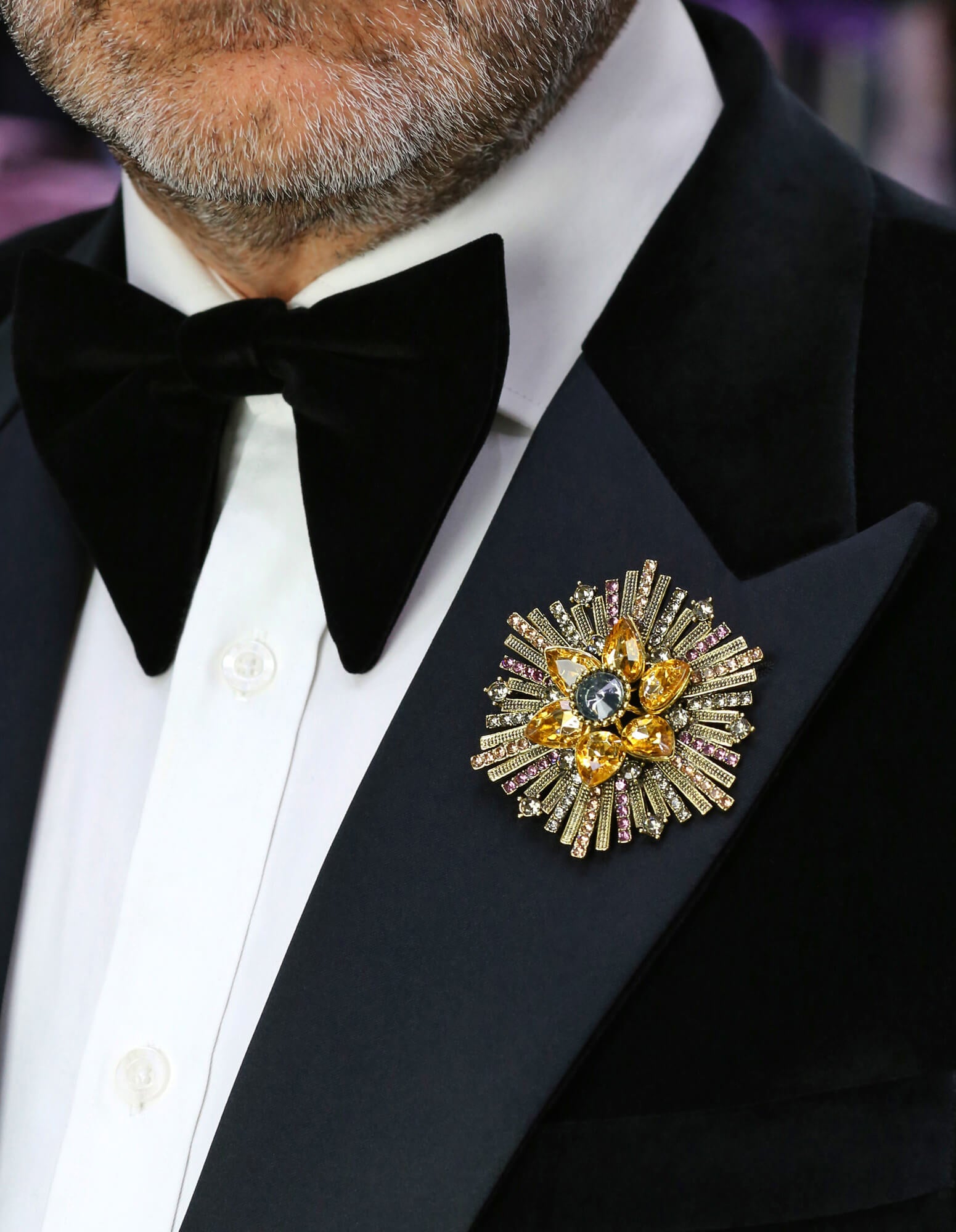 DÉCLIC Deco Flower Pin - Gold