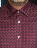 DÉCLIC Tronx Patterned Shirt - Red