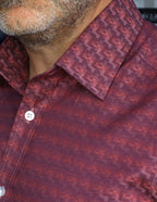 DÉCLIC Tronx Patterned Shirt - Red