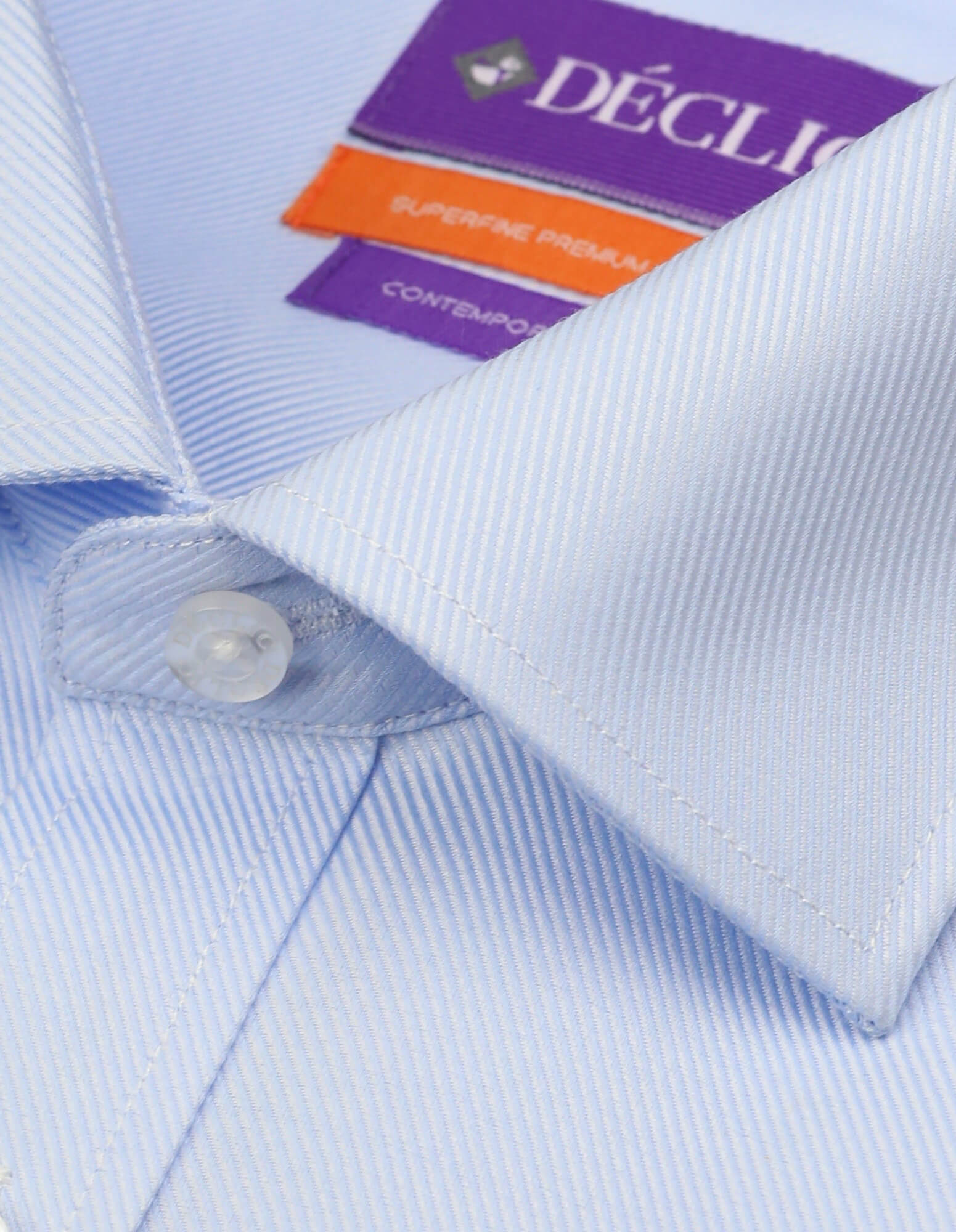 DÉCLIC Fate Twill Shirt - Sky