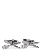 DÉCLIC Fork and Spoon Cufflink - Silver