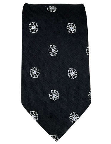 DÉCLIC Palermo Linen Tie - Navy