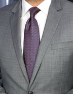 CANTINI Foggia Spot Tie - Red