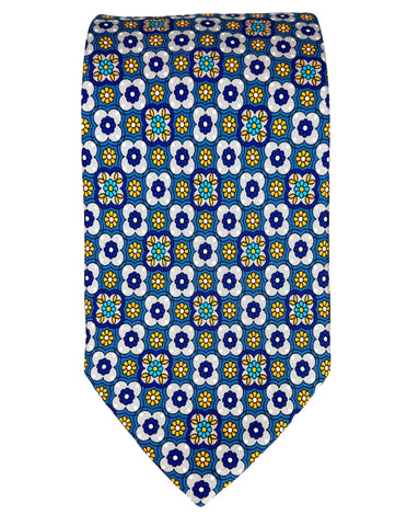 DÉCLIC Palermo Linen Tie - Navy