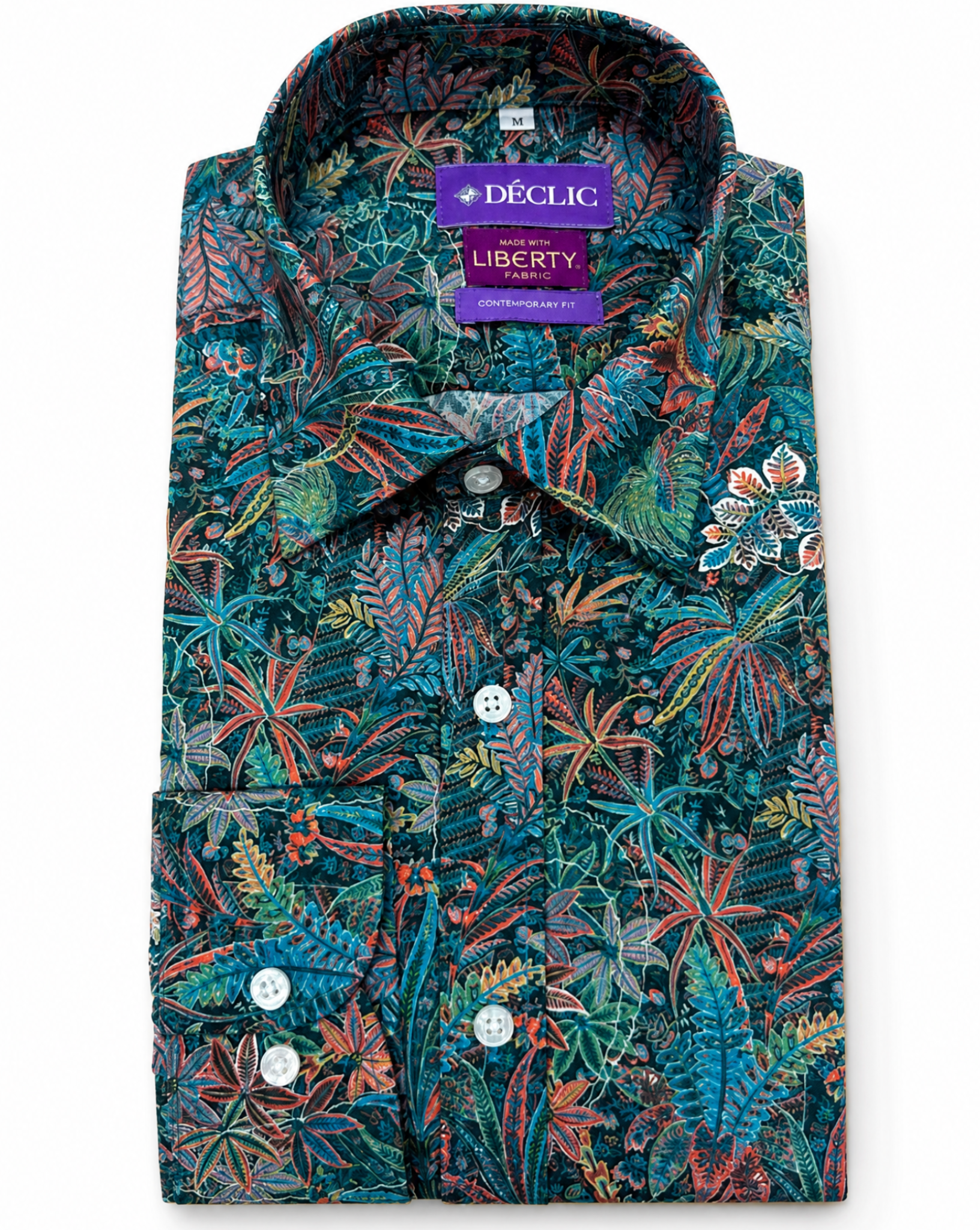 DÉCLIC Liberty Grosvenor Voyage Print Shirt