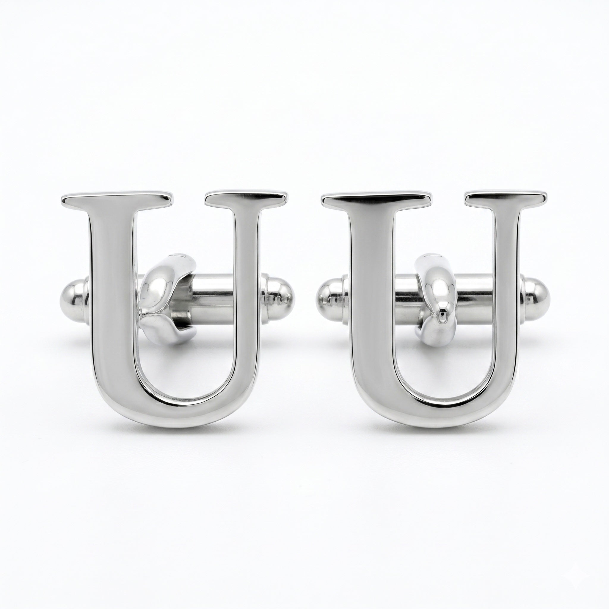 DÉCLIC Alphabet Cufflinks - LETTER U