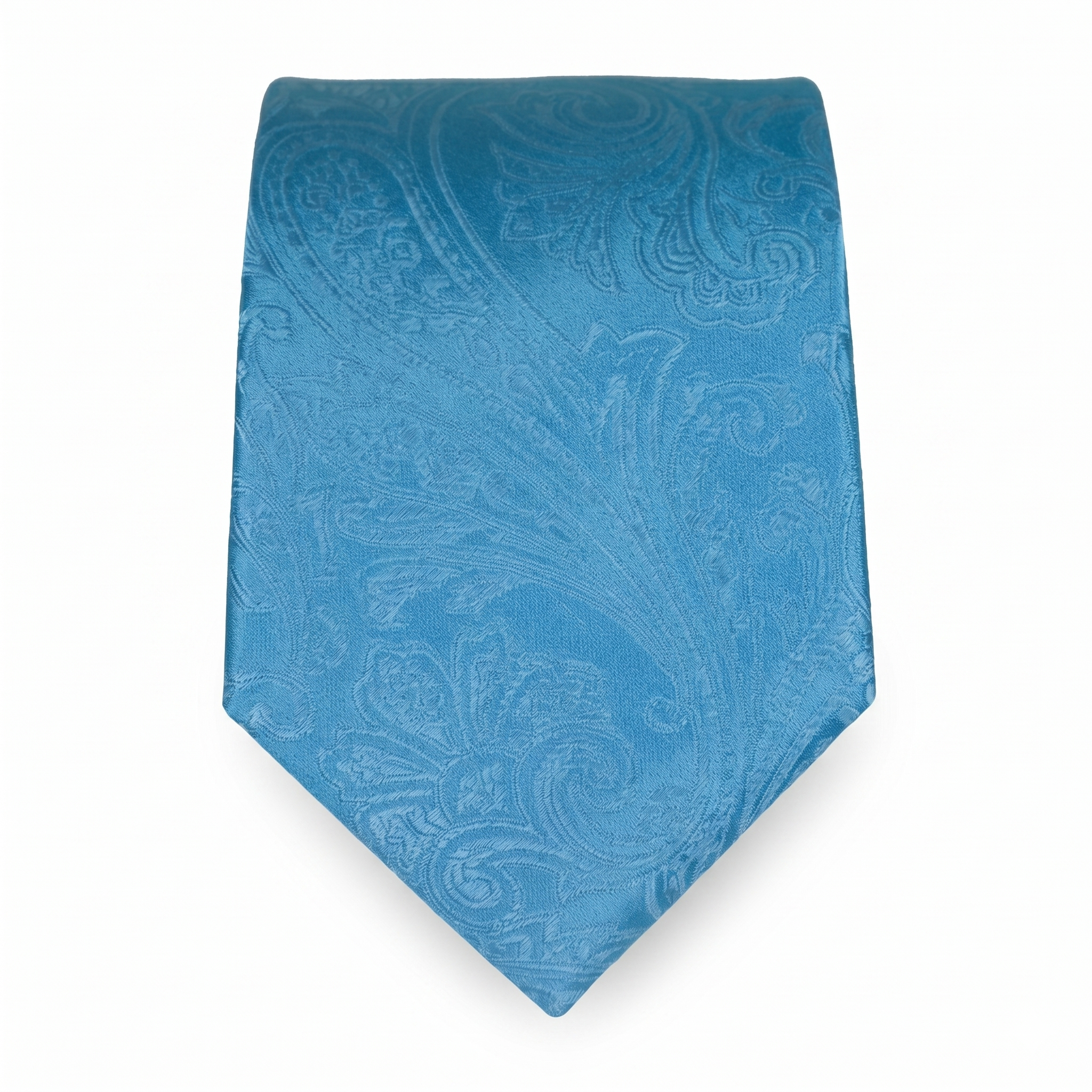DÉCLIC Classic Paisley Tie - Aqua