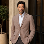 JF 'Hunter' Knitted Jacket - Apricot