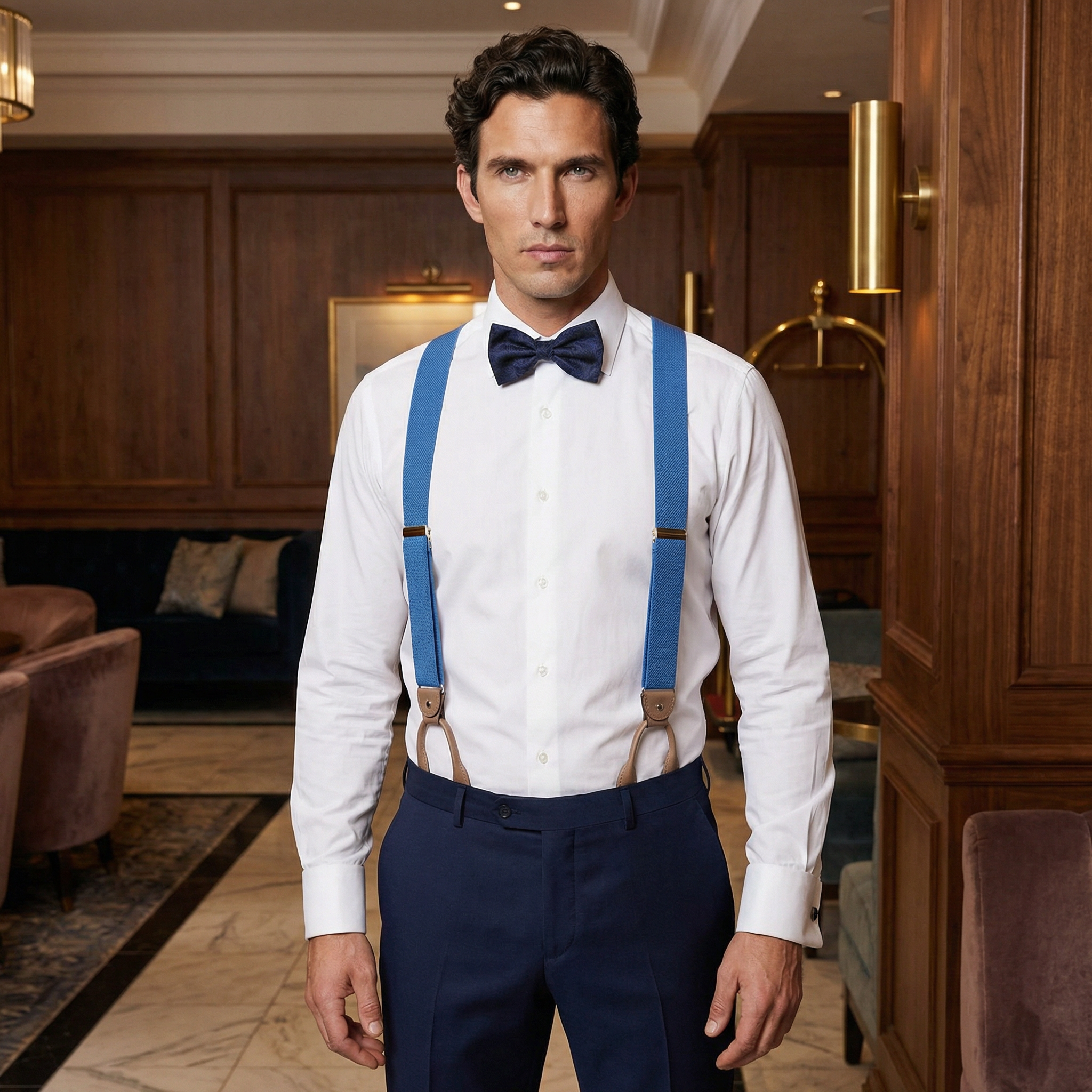 DÉCLIC Heritage Weave 36mm 2-in-1 Braces - Aqua