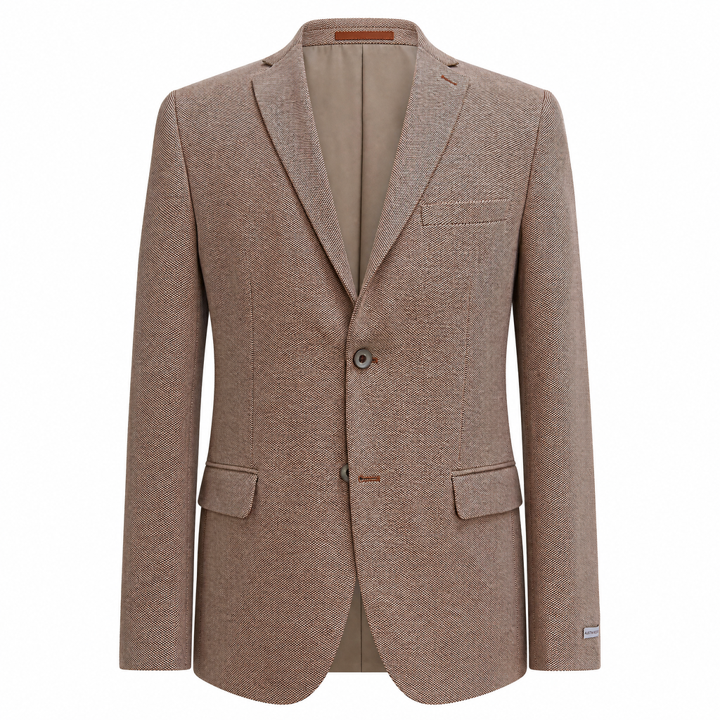 JF 'Hunter' Knitted Jacket - Apricot