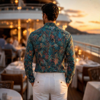 DÉCLIC Liberty Grosvenor Voyage Print Shirt