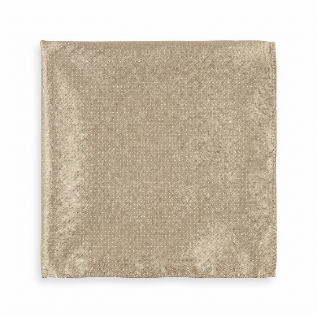 DÉCLIC Classic Microdot Hanky - Gold