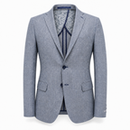 JF 'Fox' Cotton/Linen Jacket - Navy